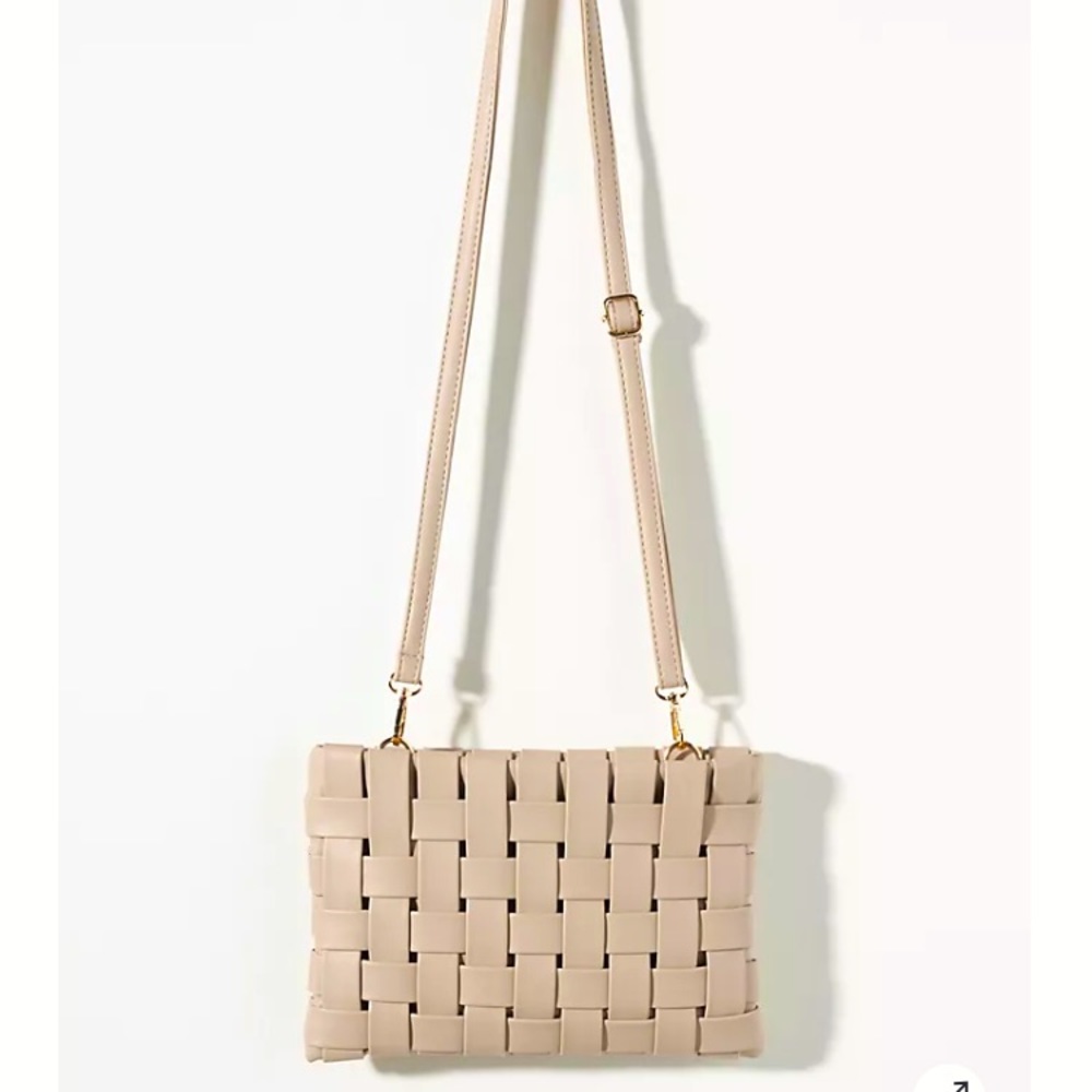 Anthropologie Woven Crossbody